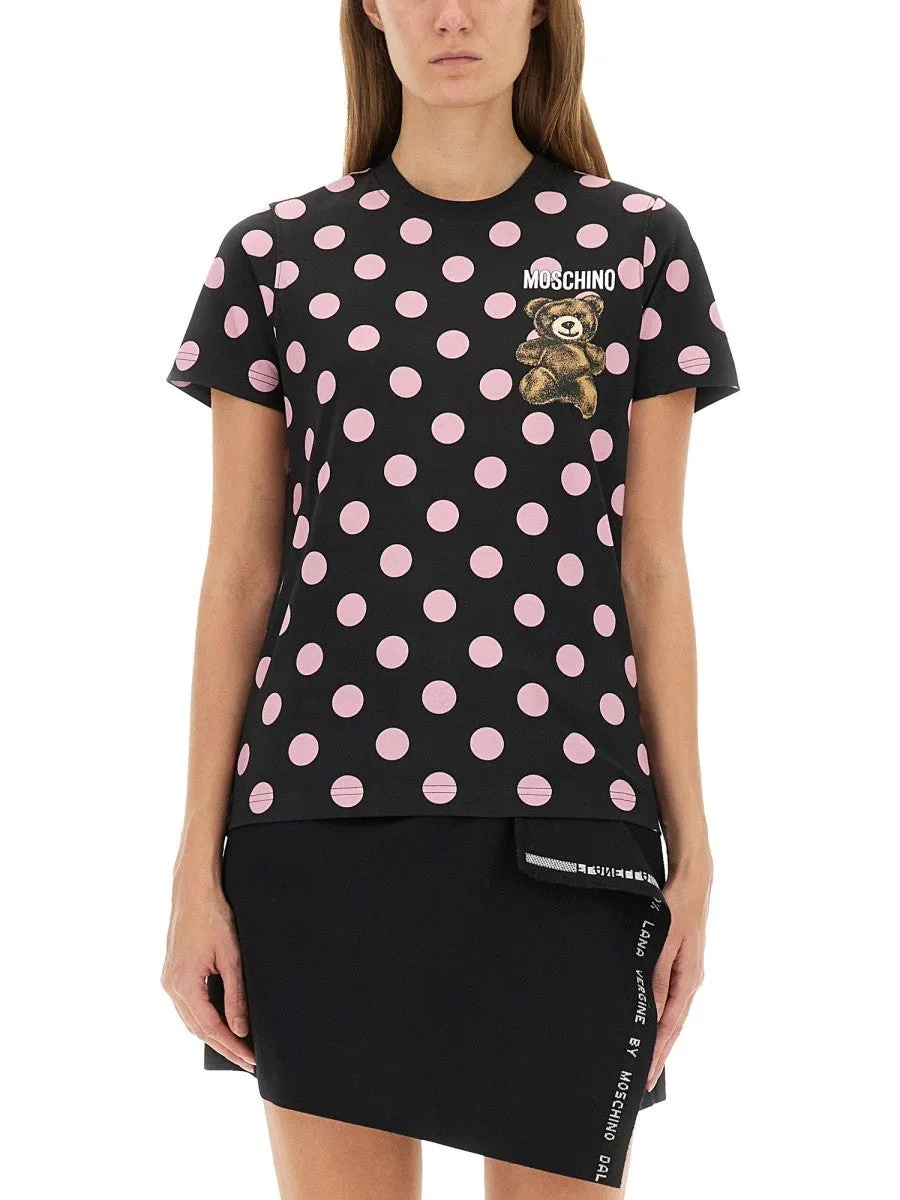 Moschino "TEDDY POLKA DOTS" T-SHIRT sold by Siebentaschen