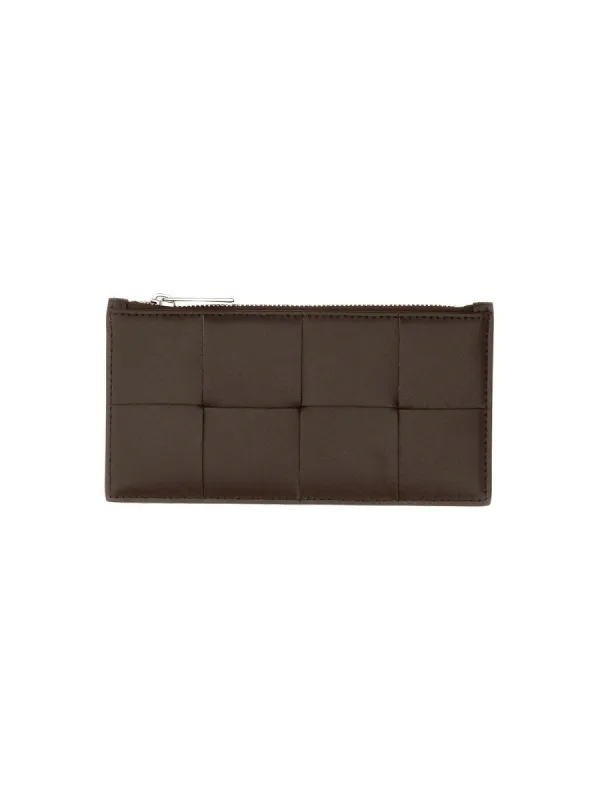 Bottega Veneta ZIPPERED CARD HOLDER sold by Siebentaschen