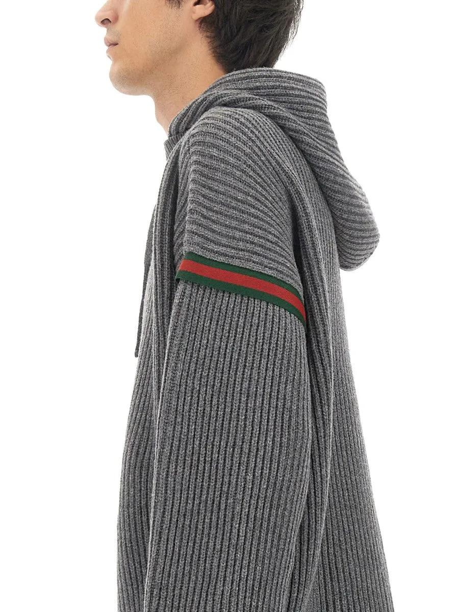 Gucci CASHMERE AND WOOL SWEATER sold by Siebentaschen product image thumbnail 4