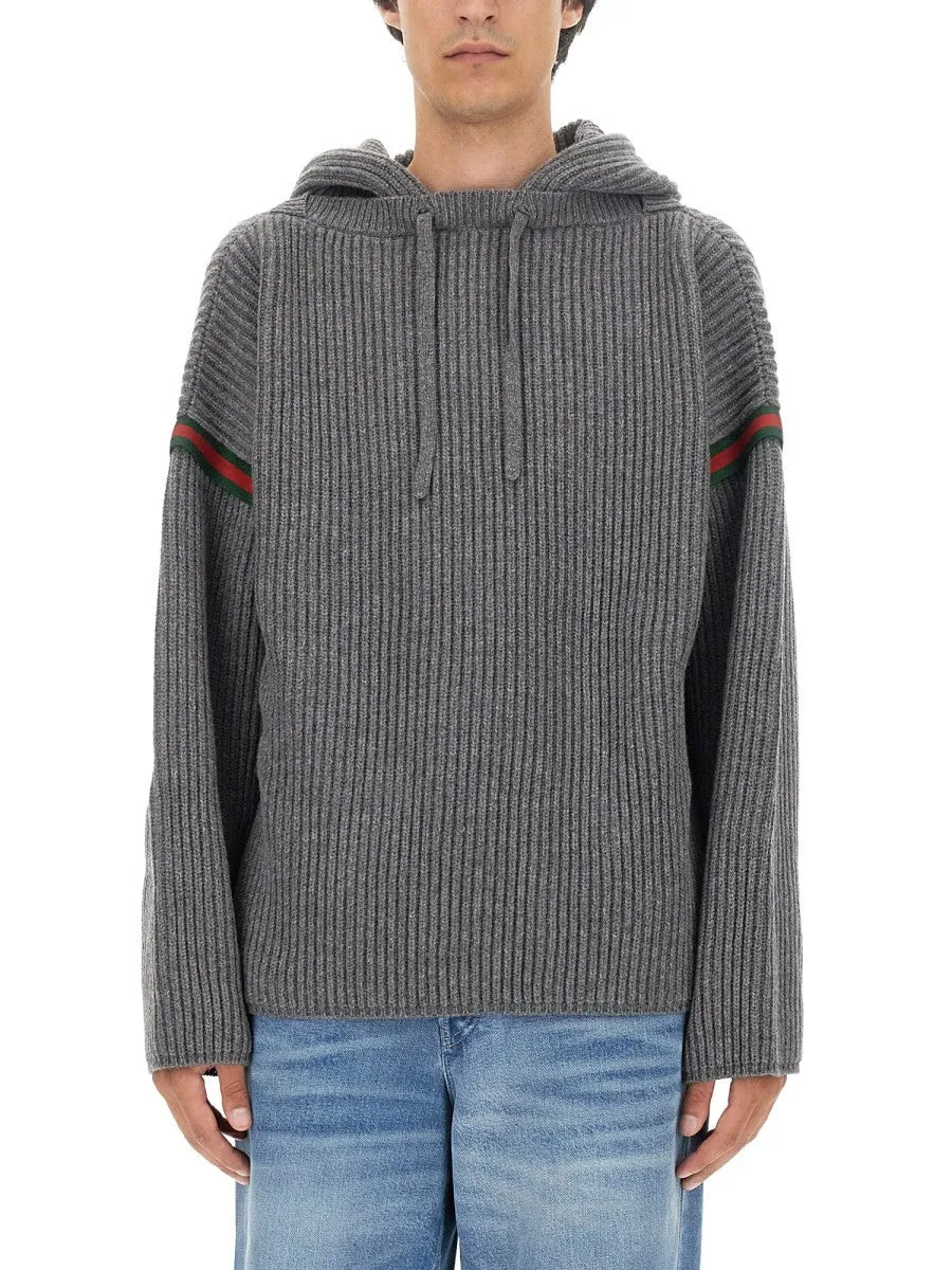 Gucci CASHMERE AND WOOL SWEATER sold by Siebentaschen