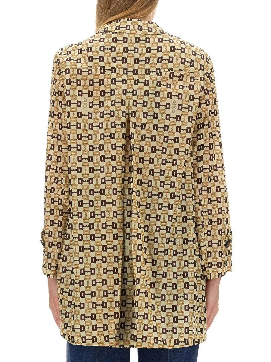 Gucci GUCCI HORSEBIT PRINT COAT sold by Siebentaschen product image thumbnail 3