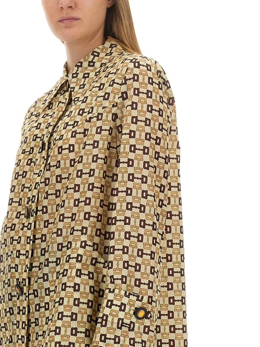 Gucci GUCCI HORSEBIT PRINT COAT sold by Siebentaschen product image thumbnail 4