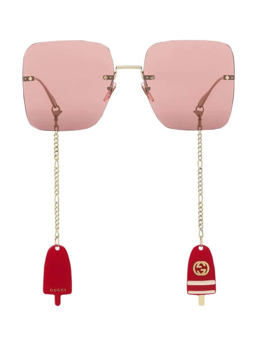 Gucci OVERSIZED SQUARE SUNGLASSES sold by Siebentaschen product image thumbnail 2