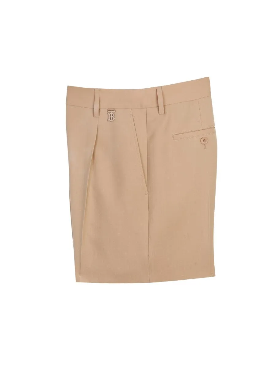 Burberry SHORTS WITH PLEATS sold by Siebentaschen product image thumbnail 3