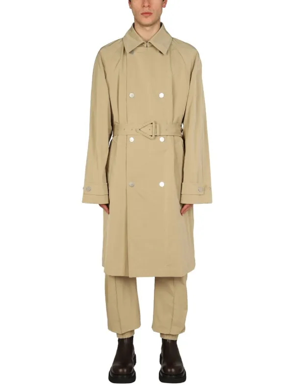 Bottega Veneta NYLON TRENCH COAT sold by Siebentaschen