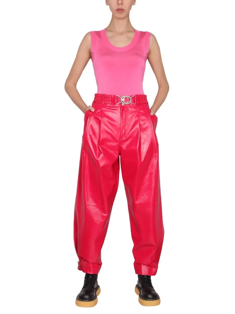 Bottega Veneta LEATHER PANTS sold by Siebentaschen product image thumbnail 2