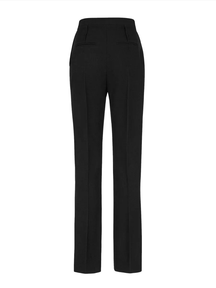 Fendi GRAIN DE POUDRE WOOL PANTS sold by Siebentaschen product image thumbnail 2