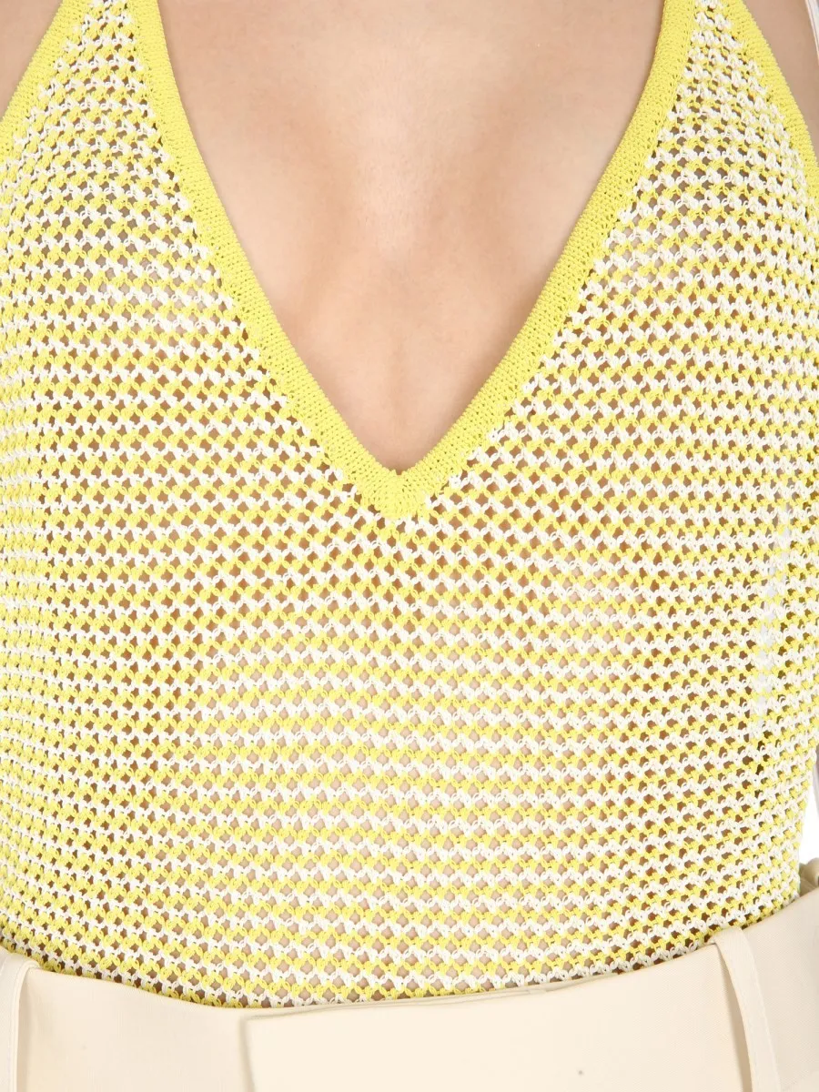 Bottega Veneta V-NECK BODYCON sold by Siebentaschen product image thumbnail 4