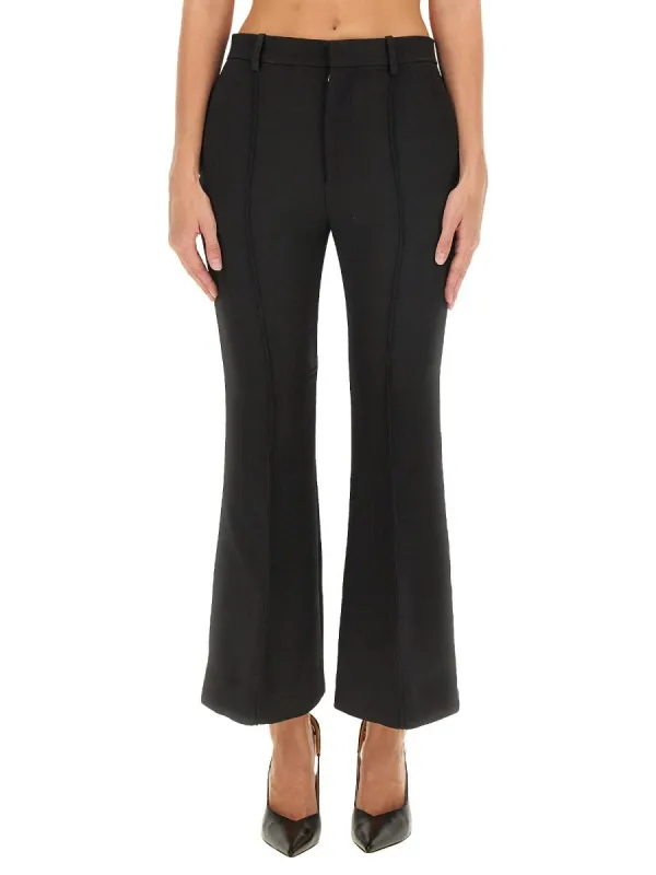 Bottega Veneta WOOL PANTS sold by Siebentaschen