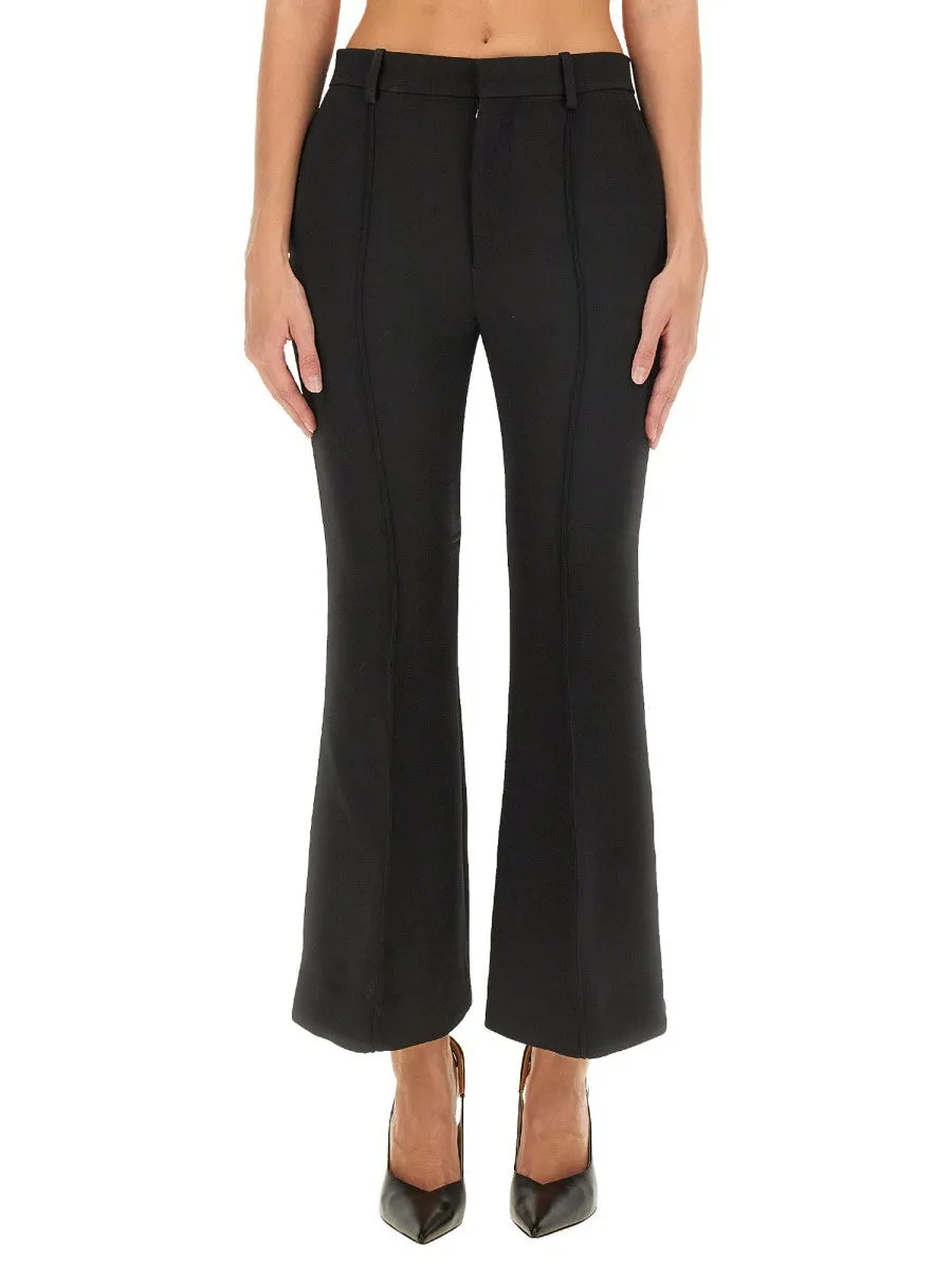 Bottega Veneta WOOL PANTS sold by Siebentaschen