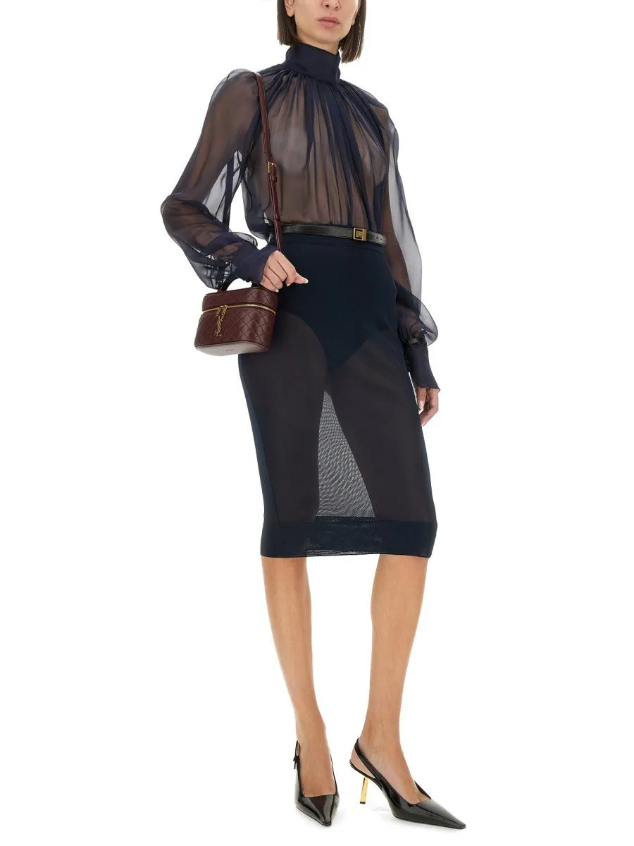 Saint Laurent TURTLENECK BLOUSE sold by Siebentaschen product image thumbnail 2