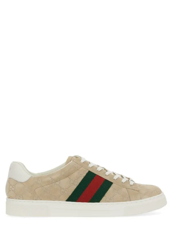 Gucci GUCCI ACE SNEAKER WITH WEB DETAIL sold by Siebentaschen