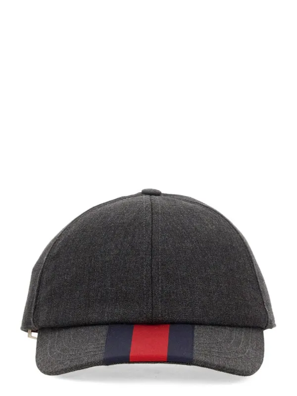 Gucci BASEBALL HAT WITH WEB BAND sold by Siebentaschen