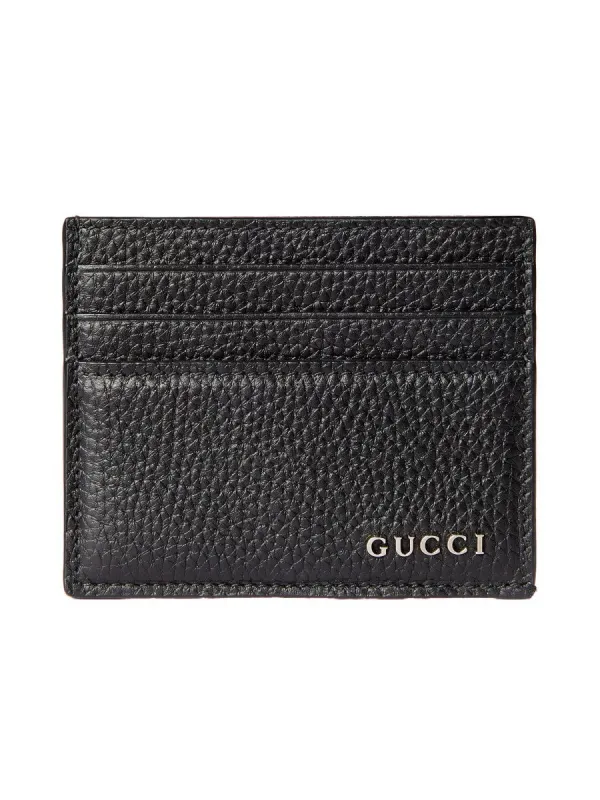 Gucci CARD HOLDER WITH LOGO sold by Siebentaschen