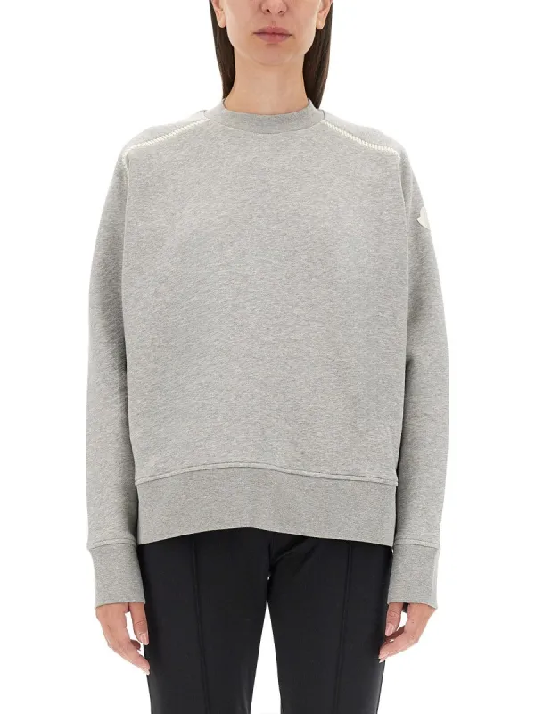 Moncler SWEATSHIRT WITH LOGO sold by Siebentaschen