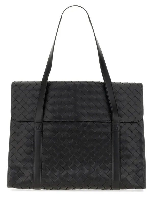 Bottega Veneta WOVEN PATTERN SHOULDER BAG sold by Siebentaschen