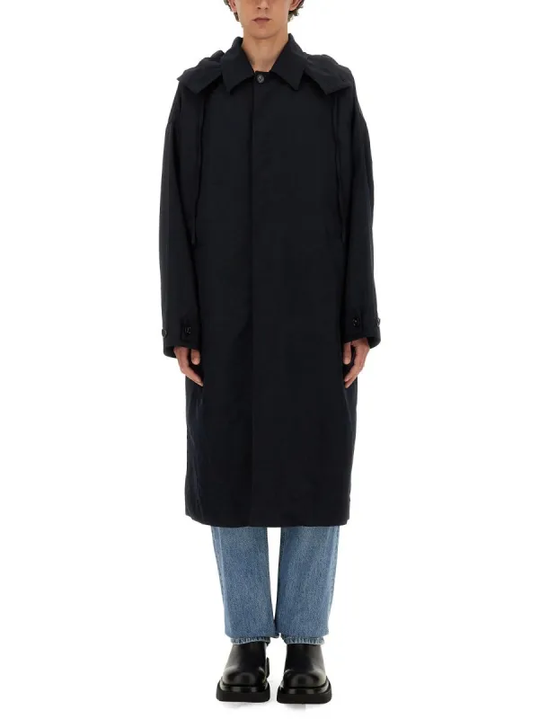 Bottega Veneta HOODED TRENCH COAT sold by Siebentaschen