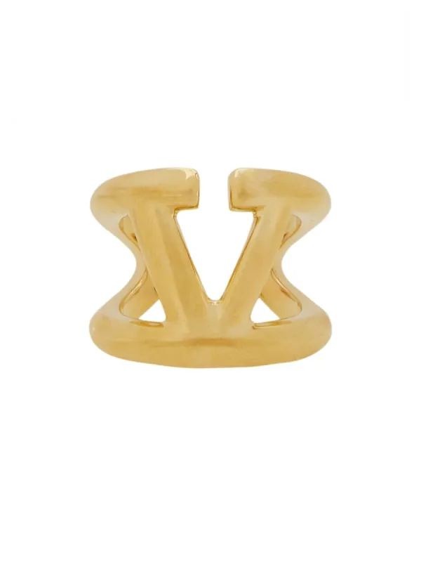 Valentino Garavani SIGNATURE VLOGO RING sold by Siebentaschen