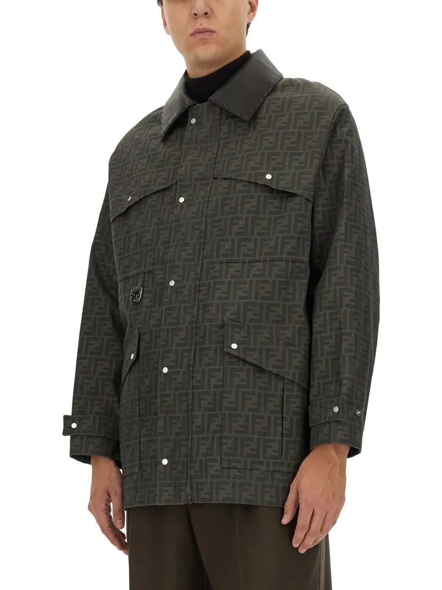 Fendi BLOUSON IN JACQUARD "FF" sold by Siebentaschen product image thumbnail 4