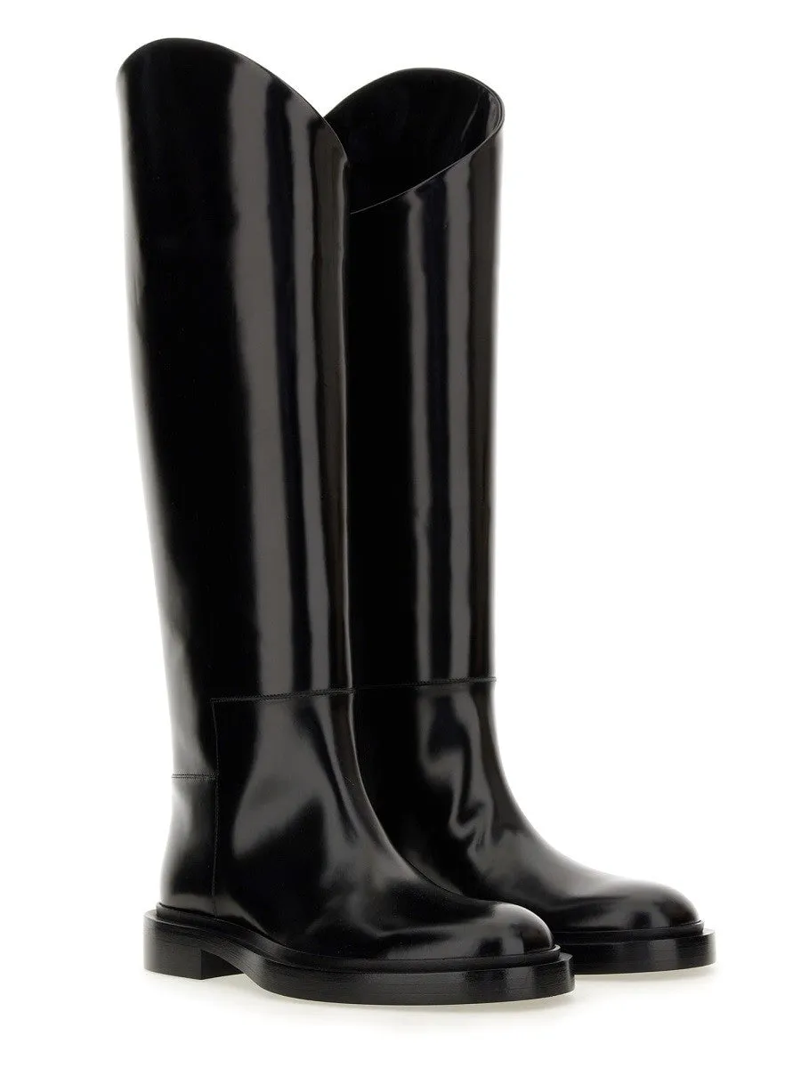 JIL SANDER LEATHER BOOT sold by Siebentaschen product image thumbnail 4