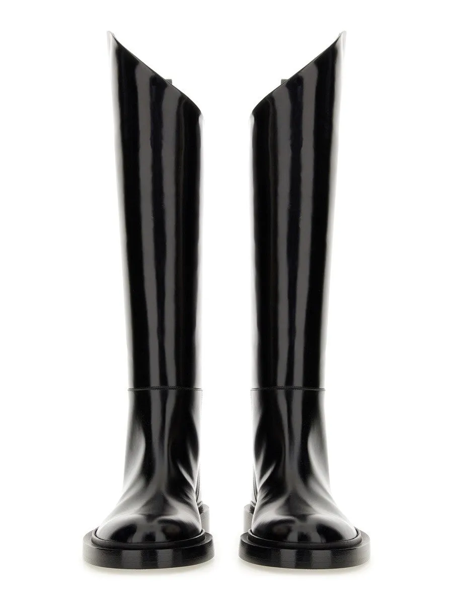 JIL SANDER LEATHER BOOT sold by Siebentaschen product image thumbnail 3