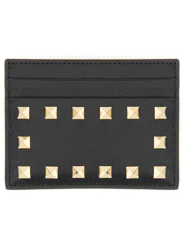Valentino Garavani Rockstud Card Holder sold by Siebentaschen