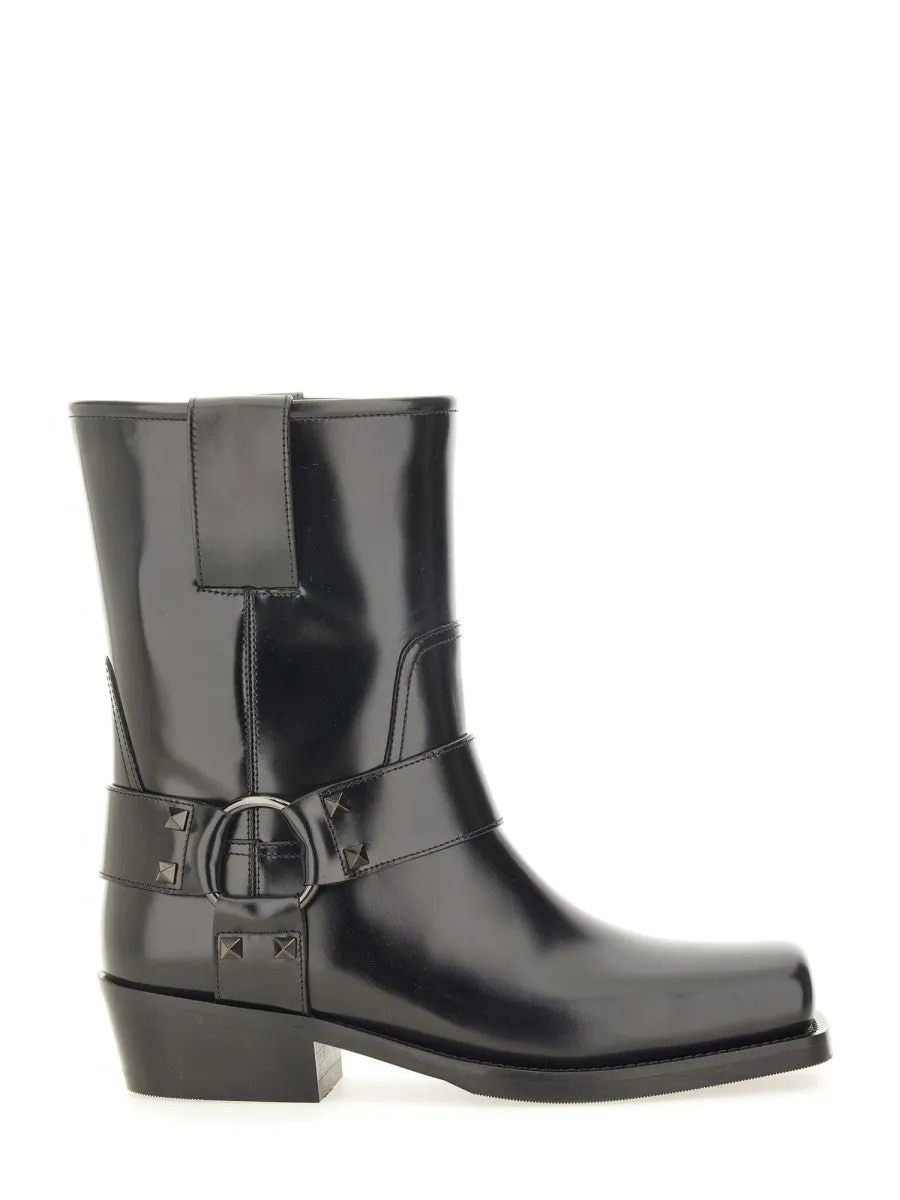 Valentino Garavani BOOT "ROCKSTUD" sold by Siebentaschen