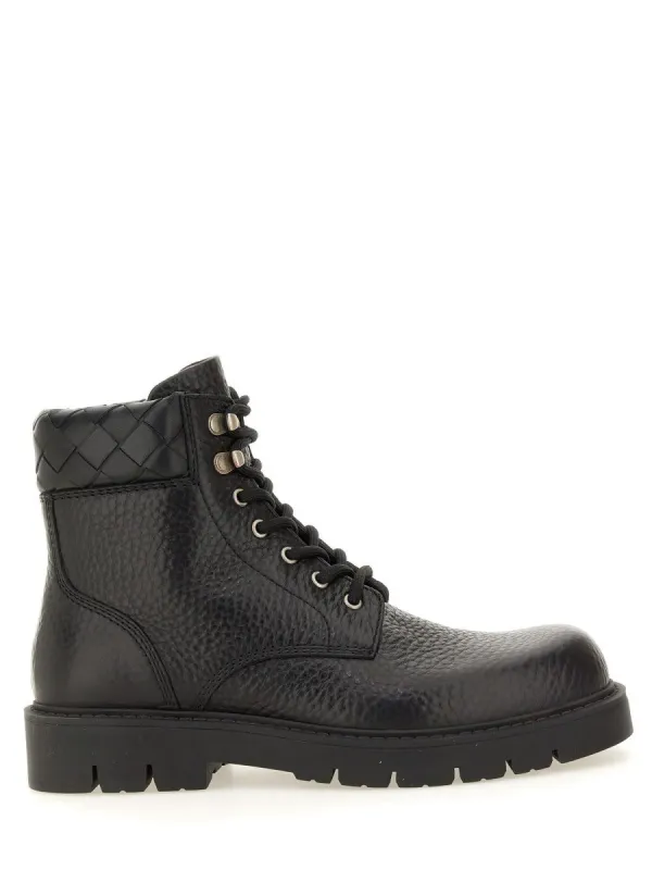 Bottega Veneta LACE-UP BOOT "HADDOCK" sold by Siebentaschen