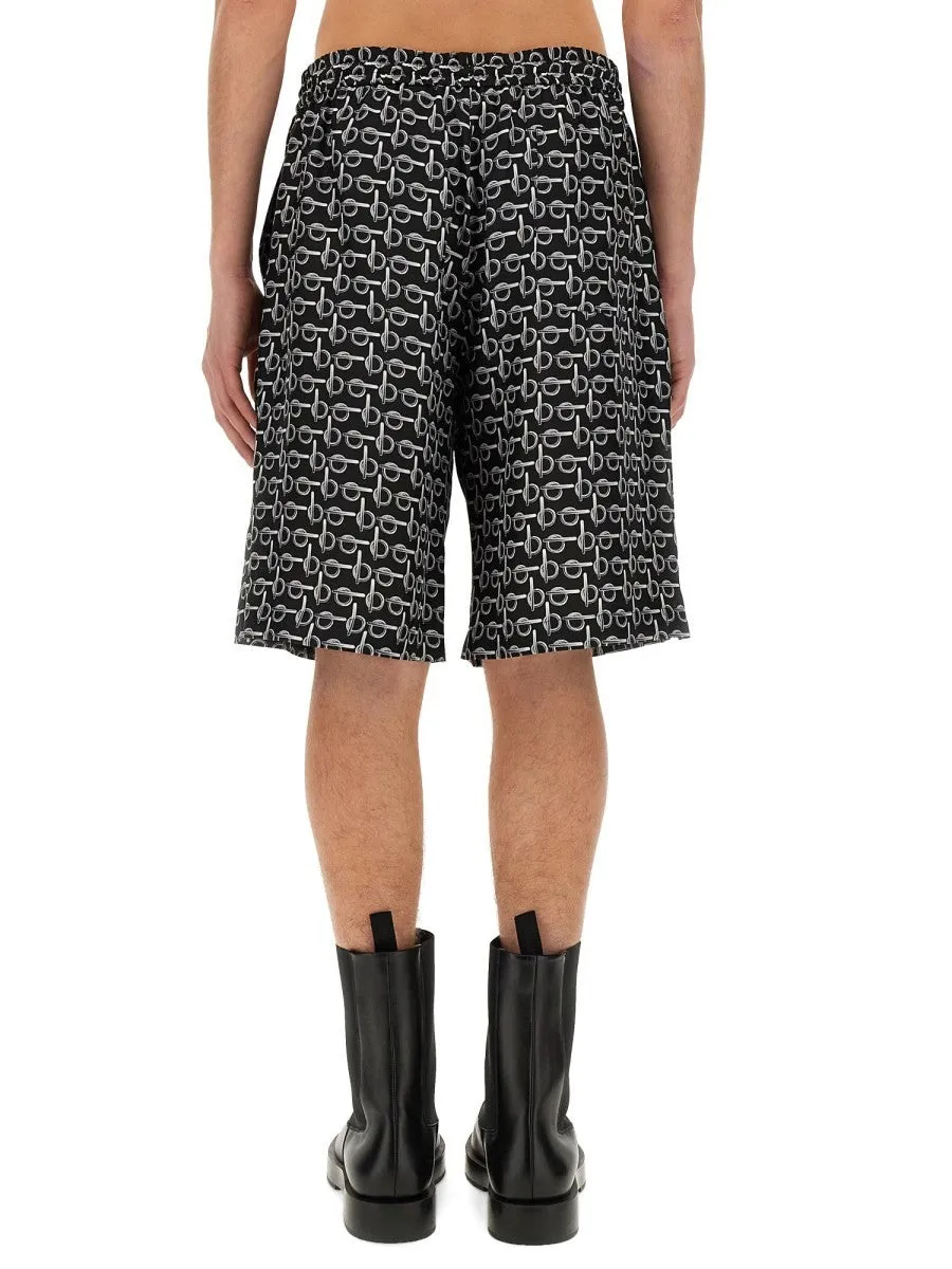 Burberry ALL OVER PRINT BERMUDA SHORTS sold by Siebentaschen product image thumbnail 3