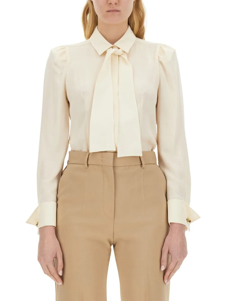 Max Mara SHIRT WITH BOW sold by Siebentaschen
