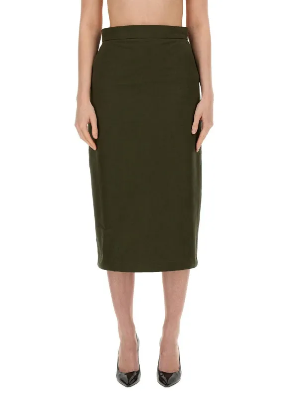 Max Mara "COGNAC" SKIRT sold by Siebentaschen
