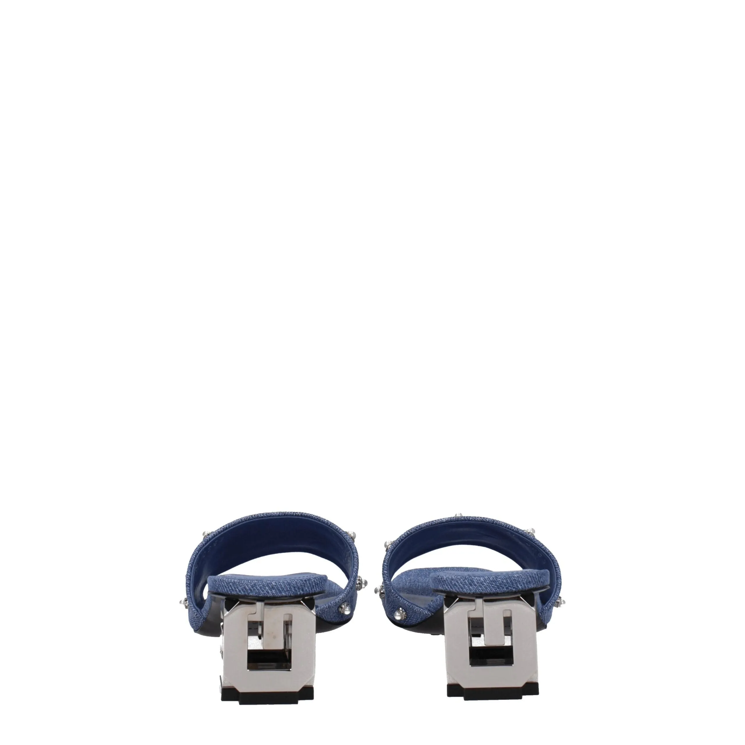 Givenchy Blue Fabric Sandals sold by Siebentaschen product image thumbnail 5