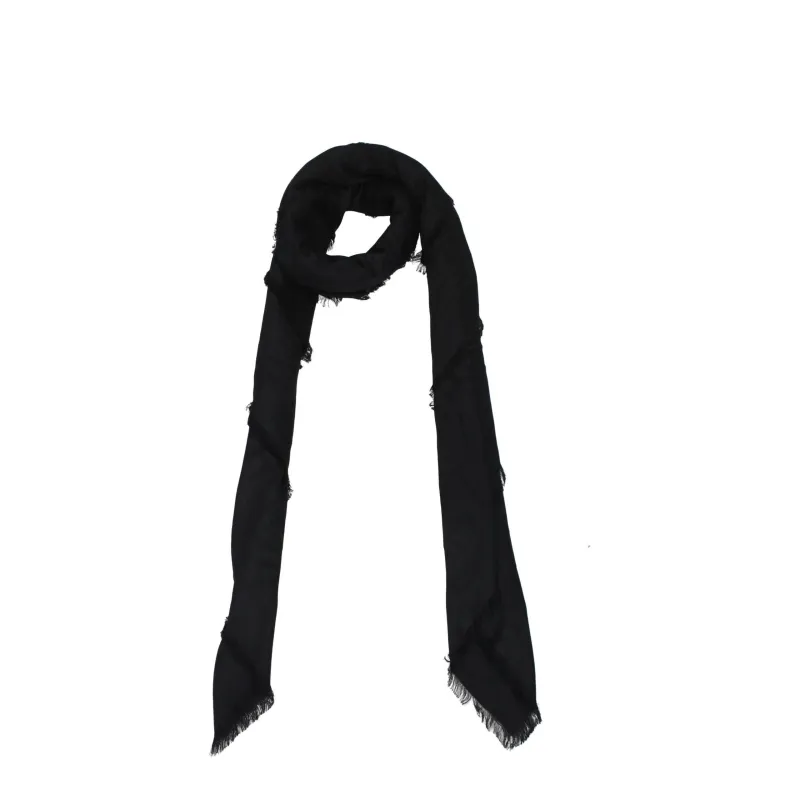 Balmain Black Viscose Foulard made by Balmain