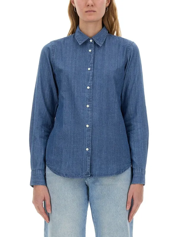 ASPESI DENIM SHIRT sold by Siebentaschen