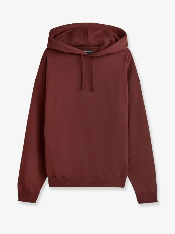ADIDAS Y-3 Cotton blend hooded sweatshirt sold by Siebentaschen