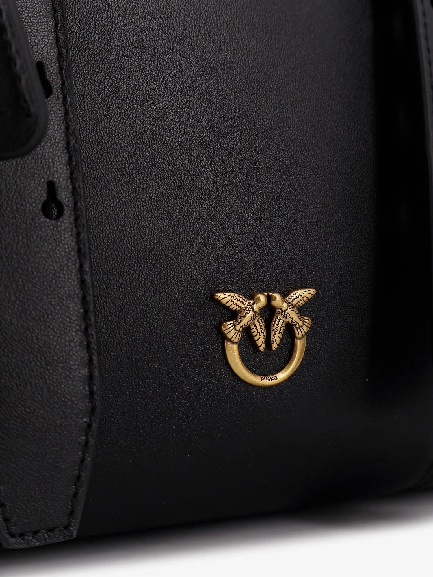 Pinko Bowling bag leather shoulder bag sold by Siebentaschen product image thumbnail 5