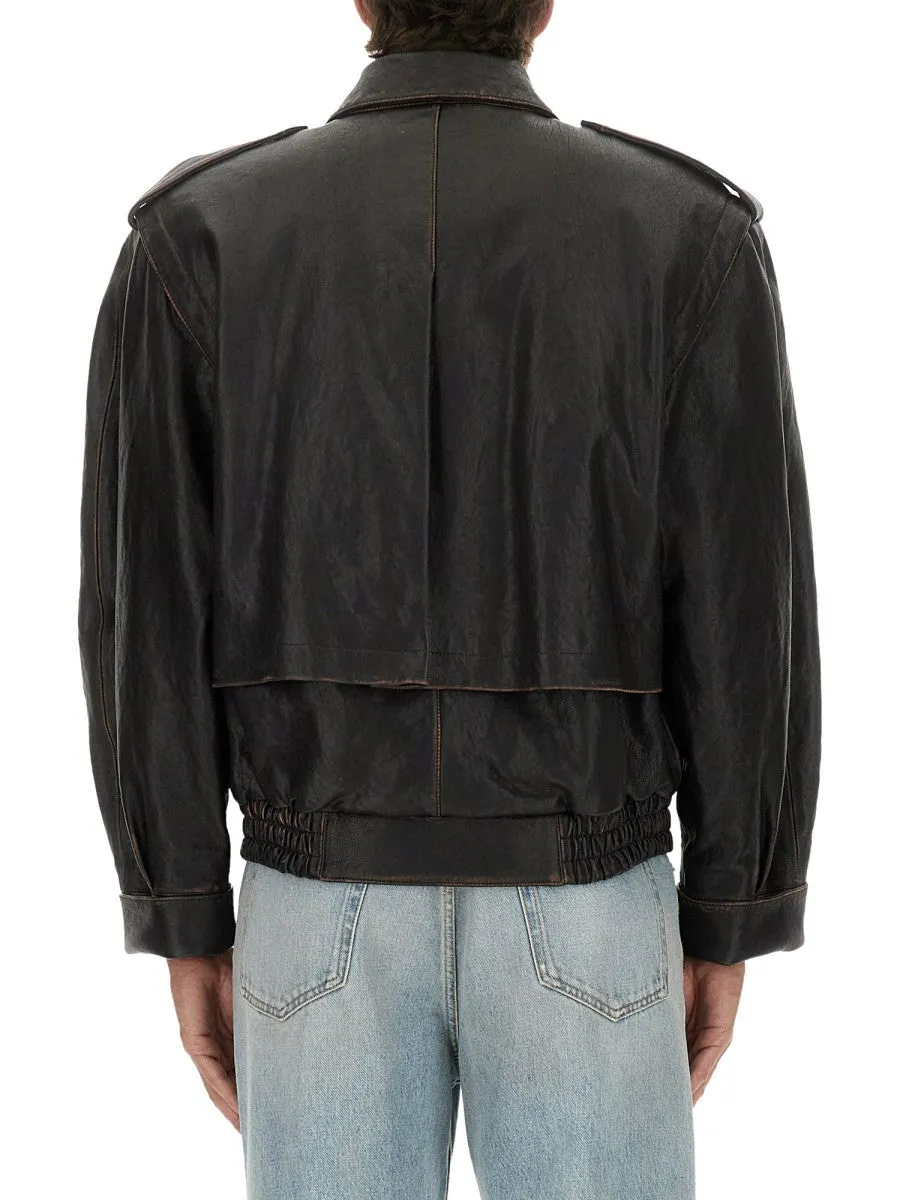 Saint Laurent LEATHER JACKET sold by Siebentaschen product image thumbnail 4
