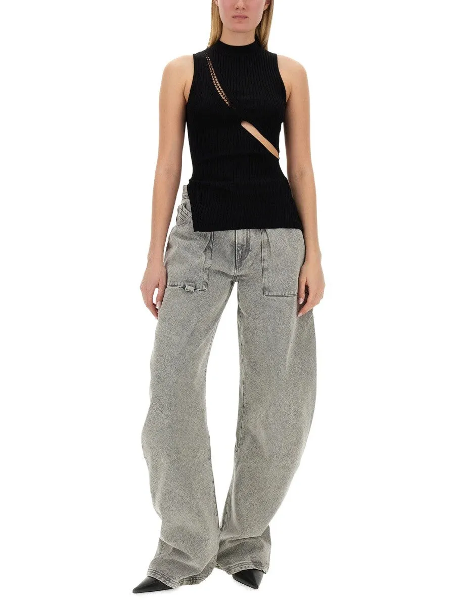 The Attico TOP WITH CUT OUT DETAILS sold by Siebentaschen product image thumbnail 2