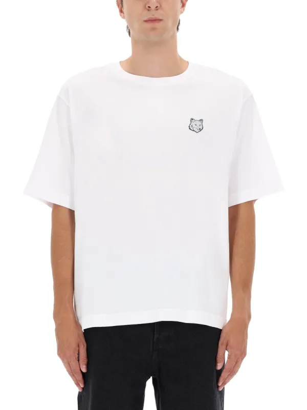 Maison Kitsune FOX PATCH T-SHIRT sold by Siebentaschen