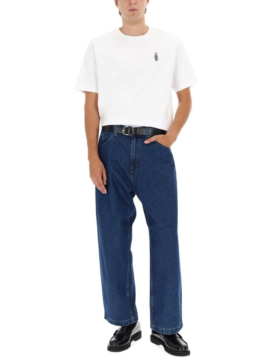 Maison Kitsune "COMFORT DRESSED FOX" T-SHIRT sold by Siebentaschen product image thumbnail 2