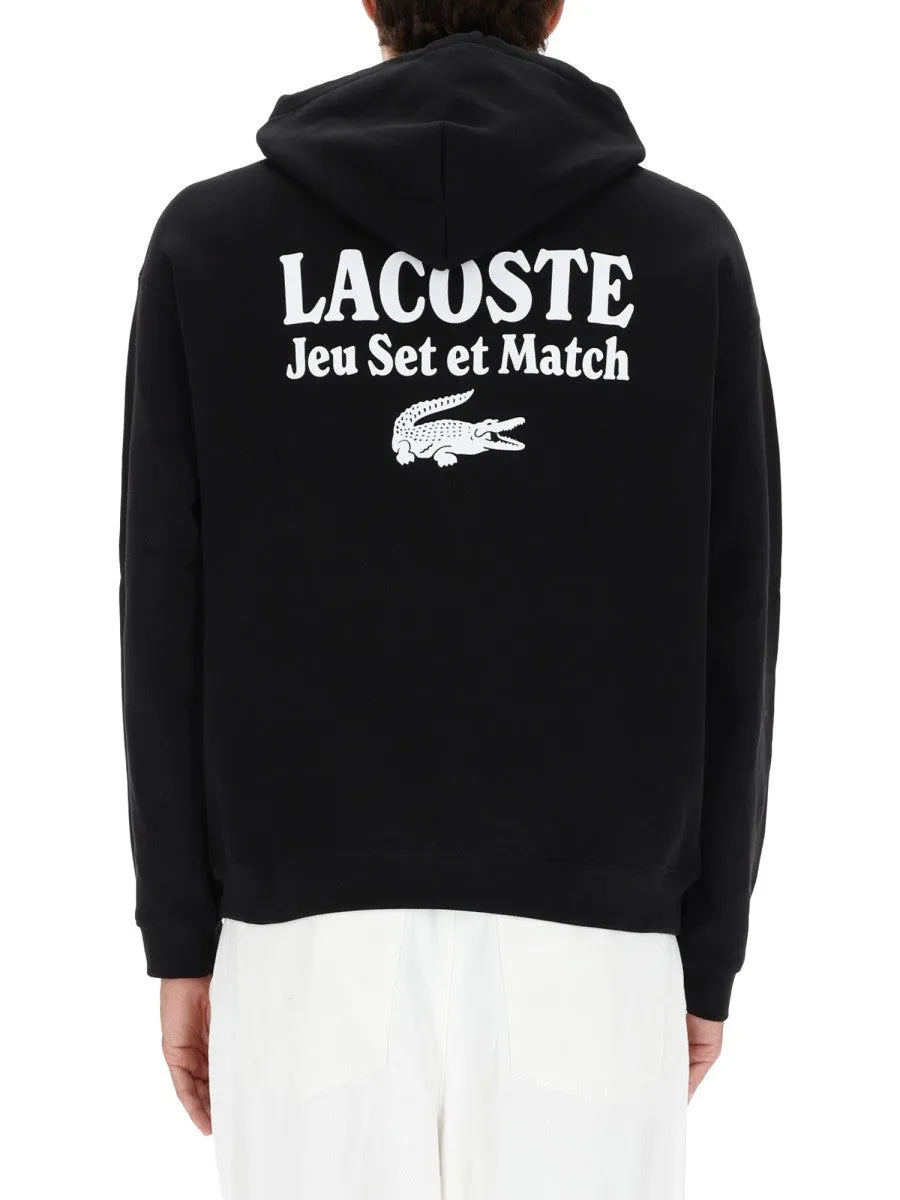 Lacoste SWEATSHIRT WITH LOGO AND PRINT sold by Siebentaschen product image thumbnail 3