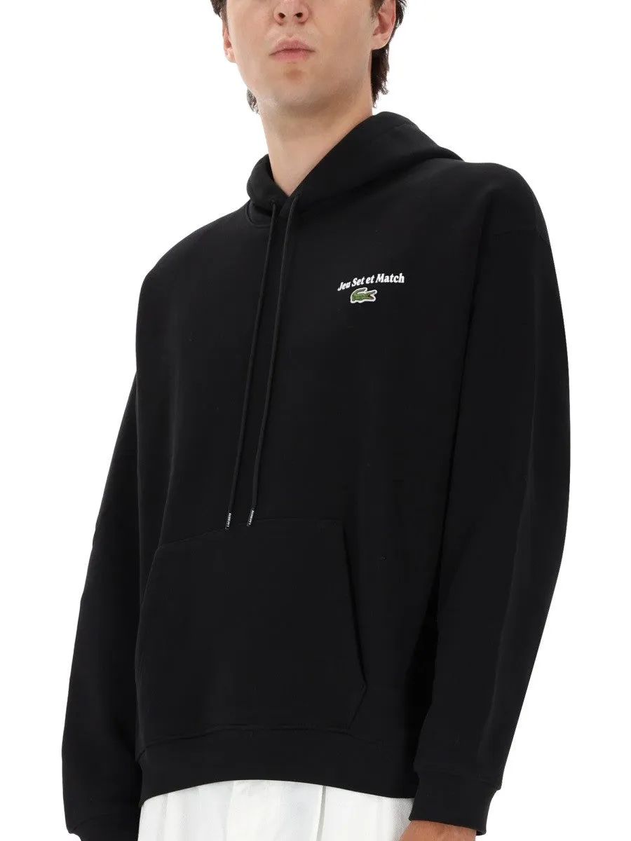 Lacoste SWEATSHIRT WITH LOGO AND PRINT sold by Siebentaschen product image thumbnail 4