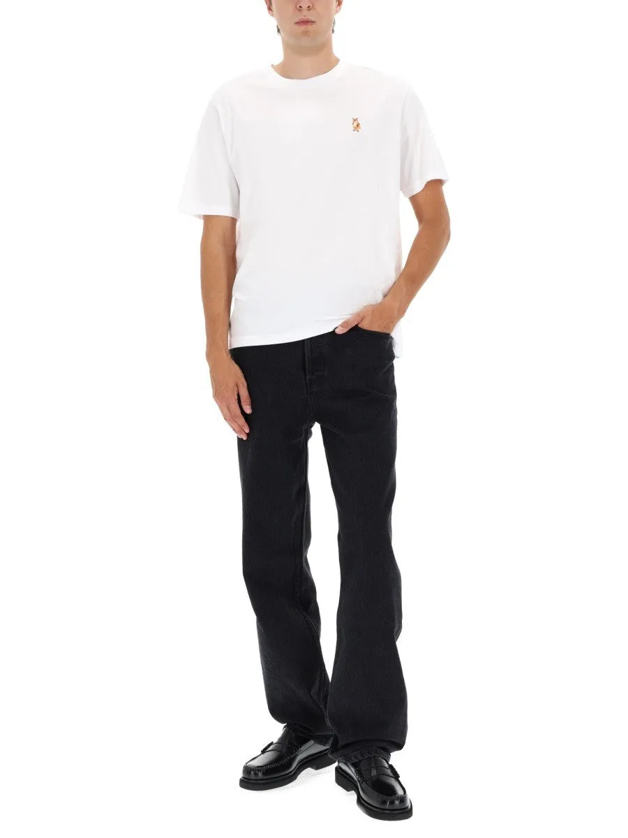 Maison Kitsune "STANDING FOX COMFORT" T-SHIRT sold by Siebentaschen product image thumbnail 2