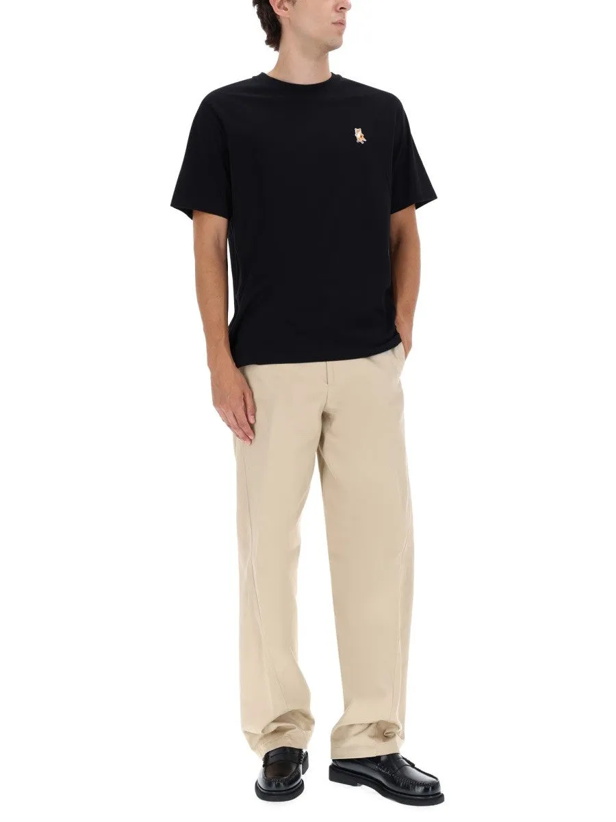 Maison Kitsune "STANDING FOX COMFORT" T-SHIRT sold by Siebentaschen product image thumbnail 2