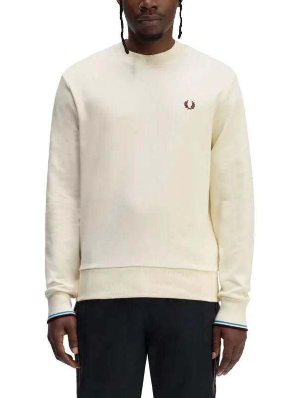 FRED PERRY SWEATSHIRT WITH LOGO sold by Siebentaschen