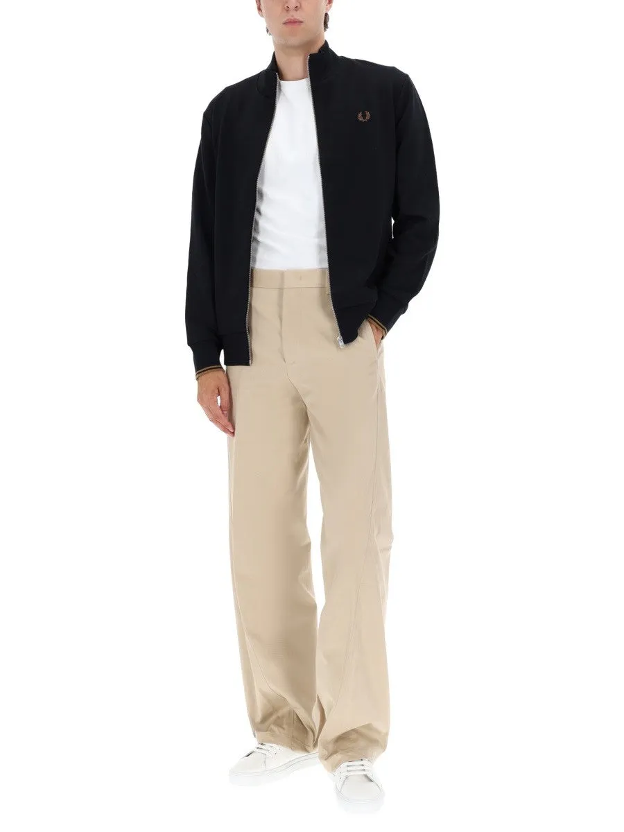 FRED PERRY ZIPPERED SWEATSHIRT WITH LOGO sold by Siebentaschen product image thumbnail 2