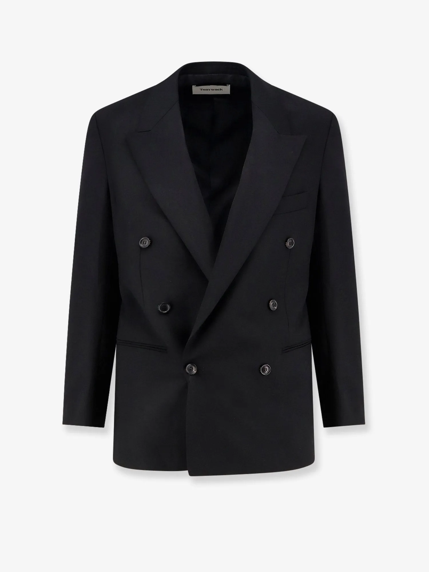 TONYWACK Tailored wool blend blazer sold by Siebentaschen