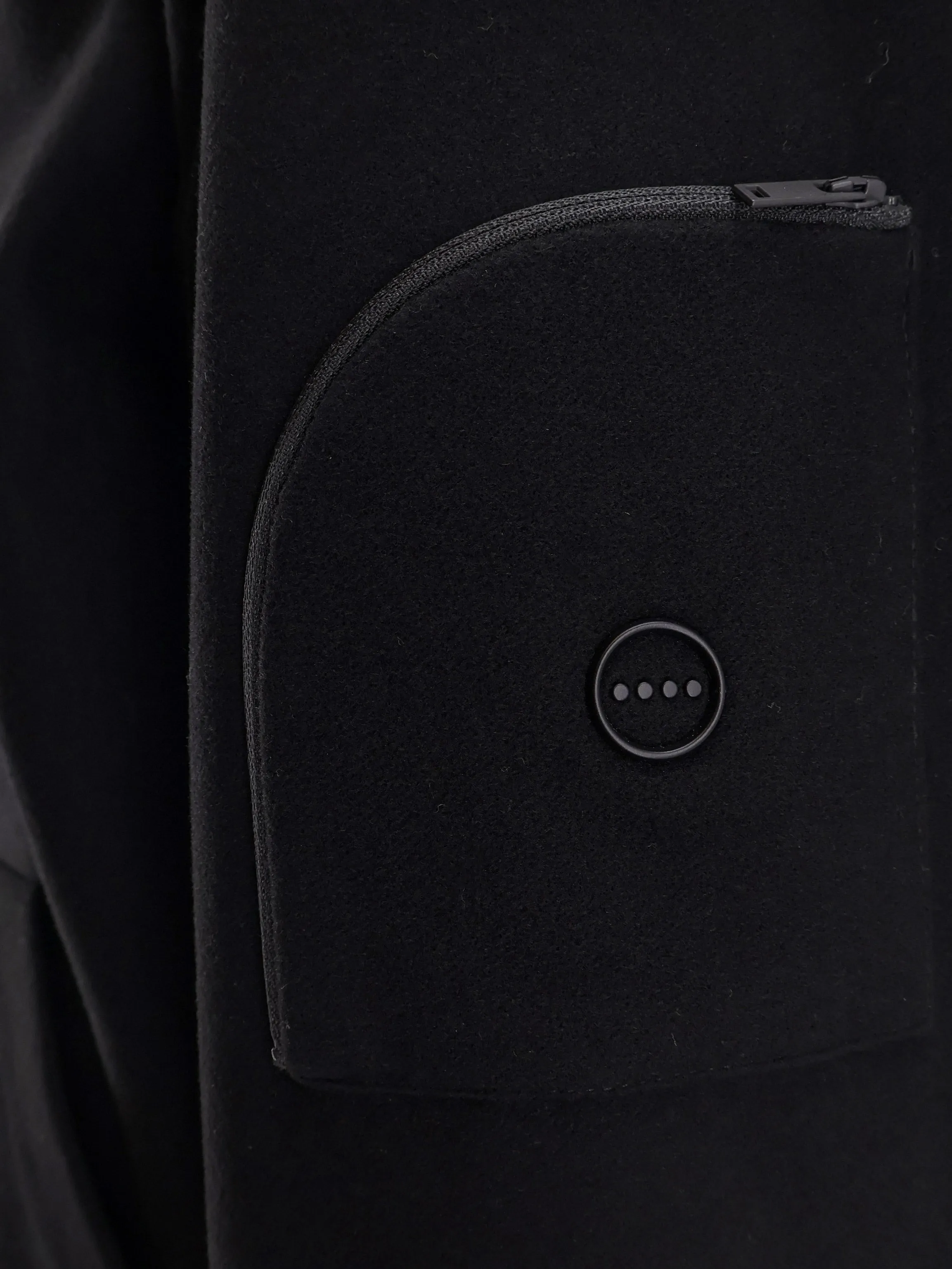 Hevo Grottaverde virgin wool blend coat sold by Siebentaschen product image thumbnail 3