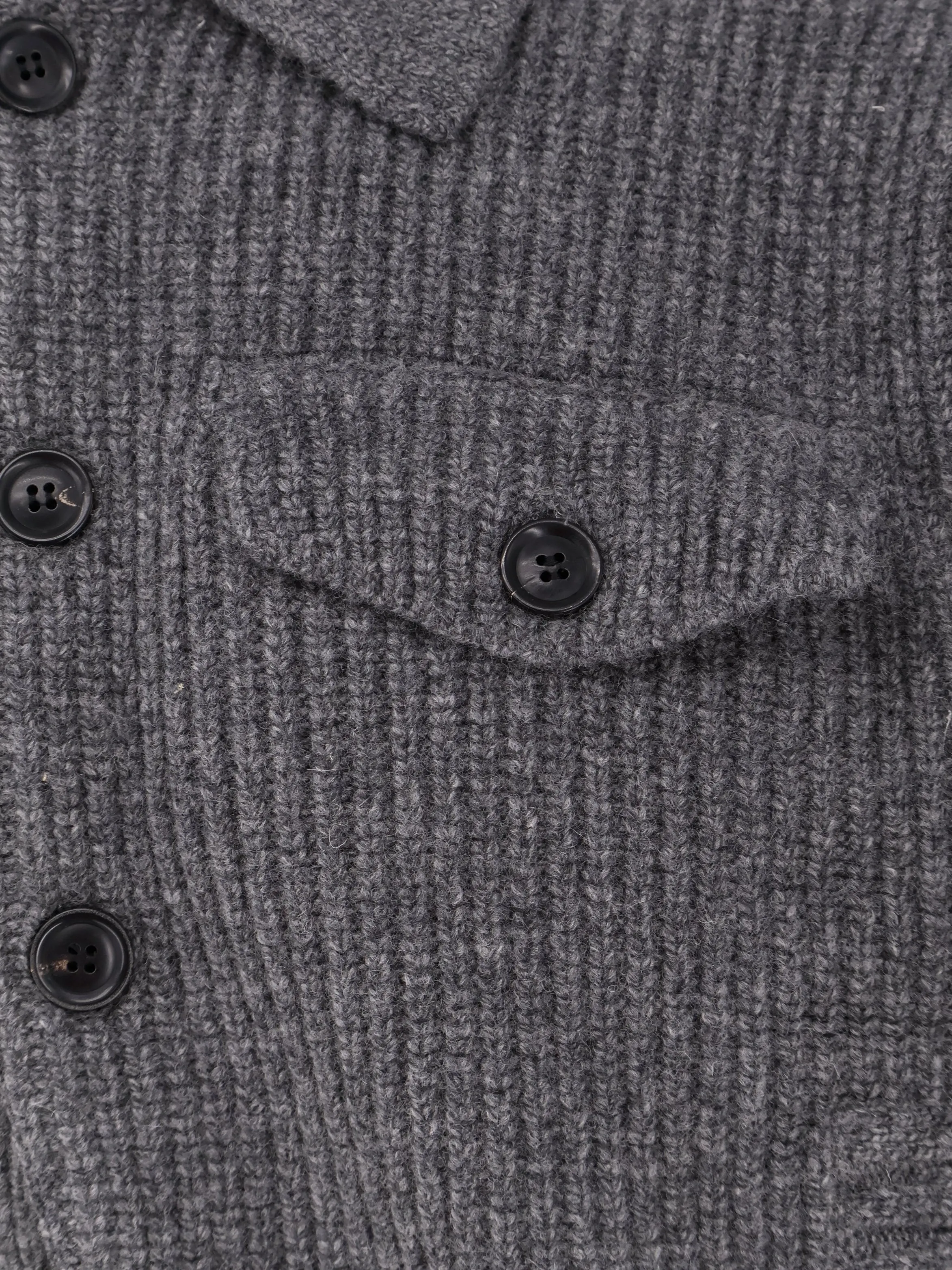 TONYWACK Ribbed wool and cotton cardigan sold by Siebentaschen product image thumbnail 3