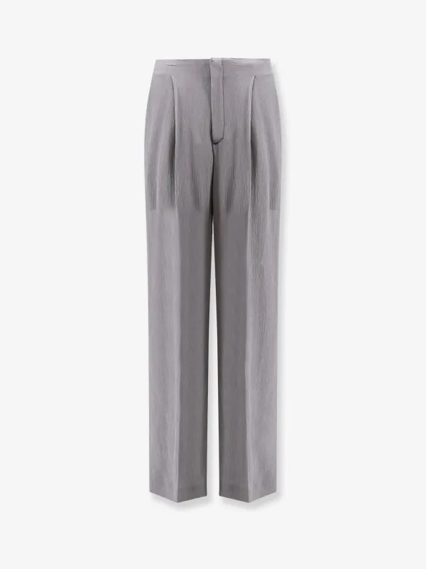 alberta ferretti Crepe trousers sold by Siebentaschen